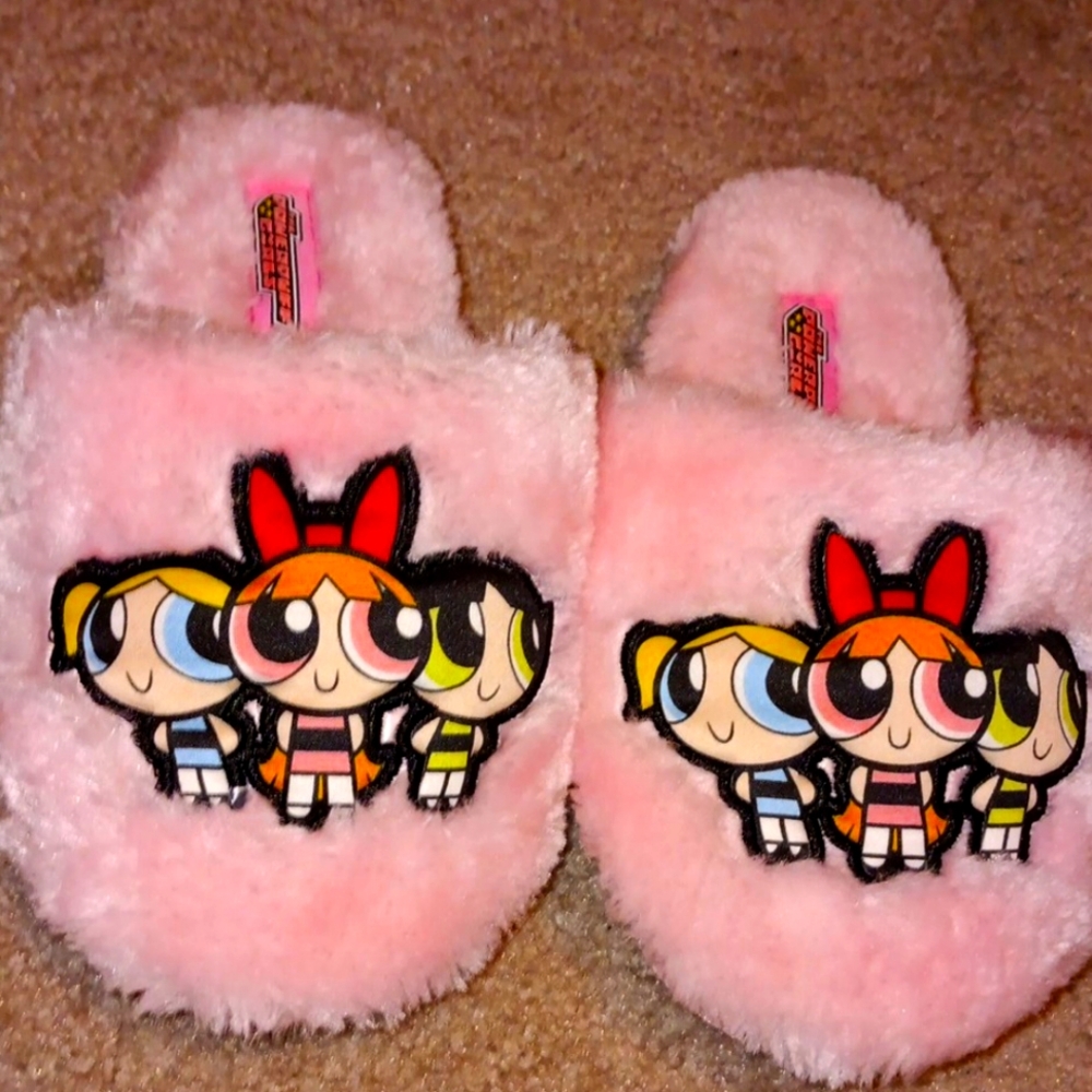 Powerpuff Girls house slippers